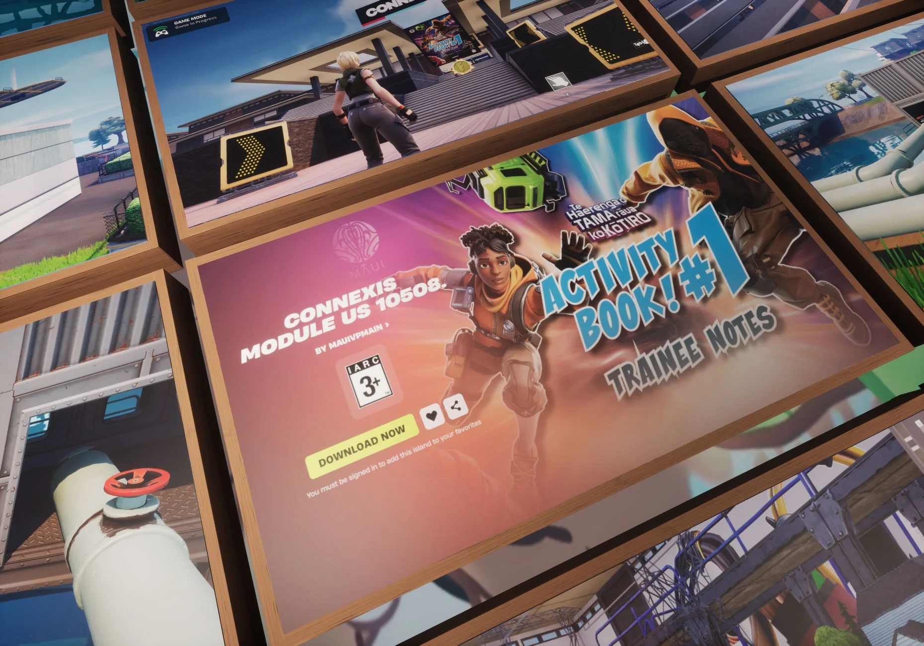Power UP – Haerenga Connexis Module US 10508 Activity Book #1 cover in UEFN gallery