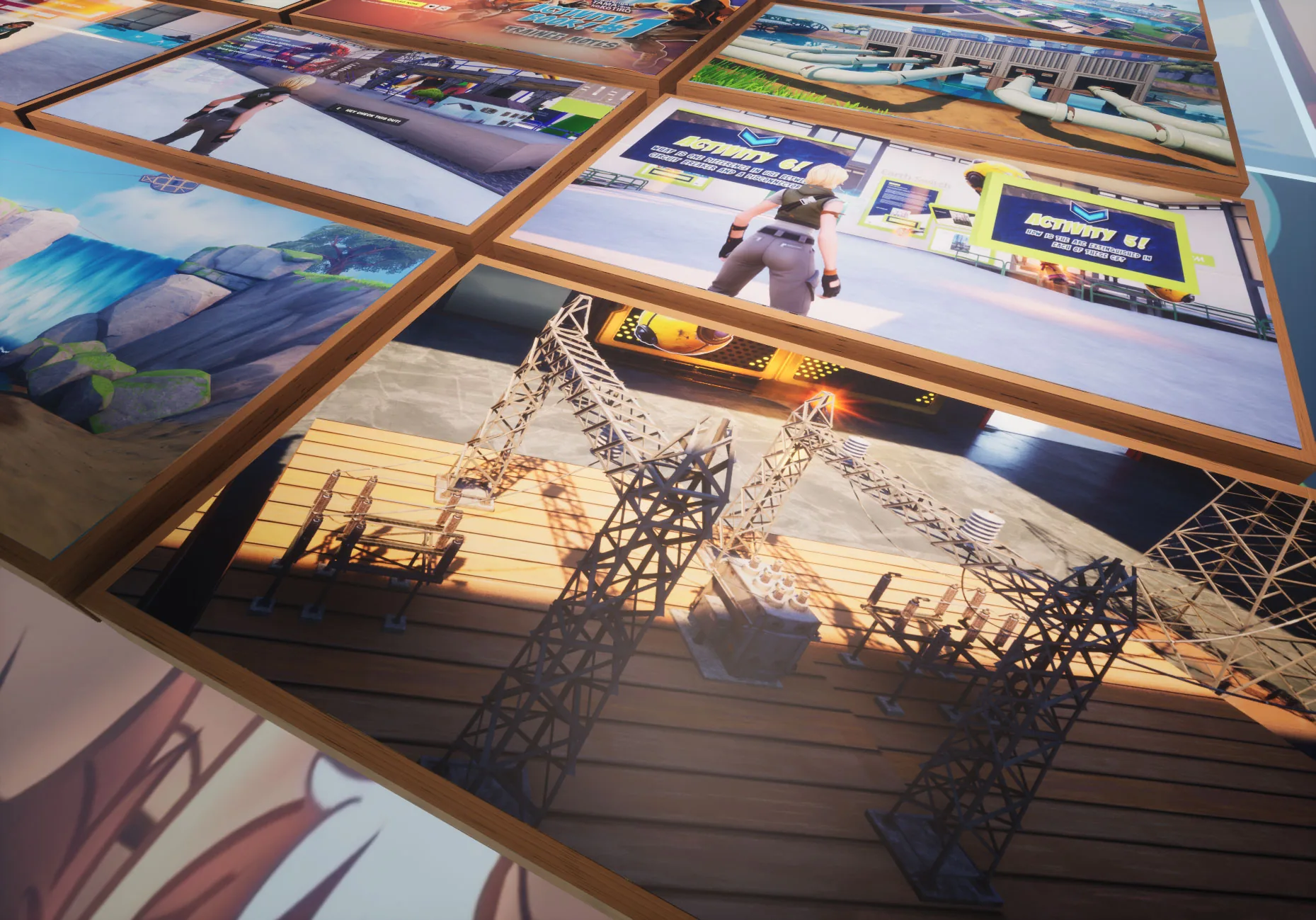 Power UP – Haerenga substation and transmission tower scene