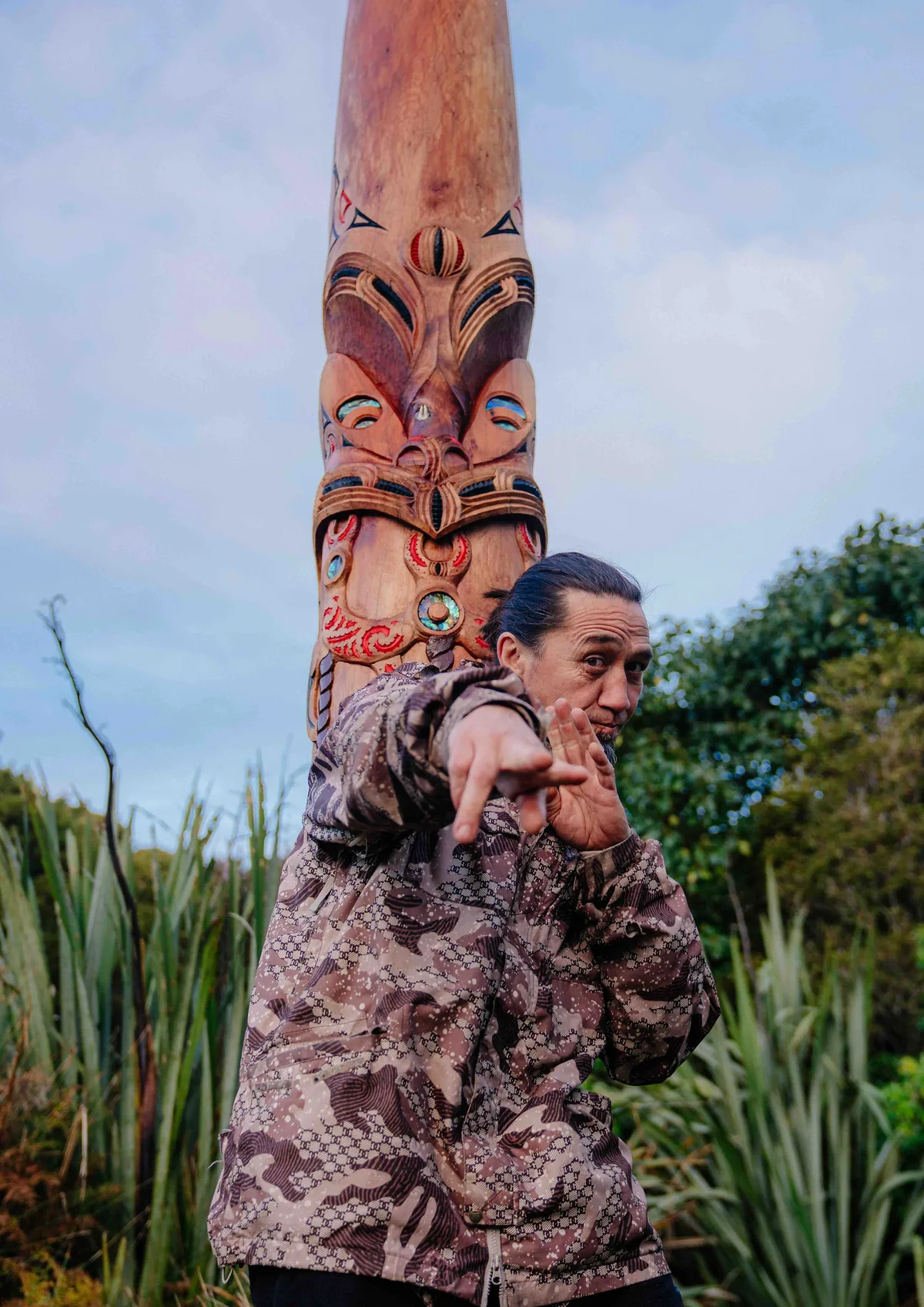 The Pou for Whenua Hou