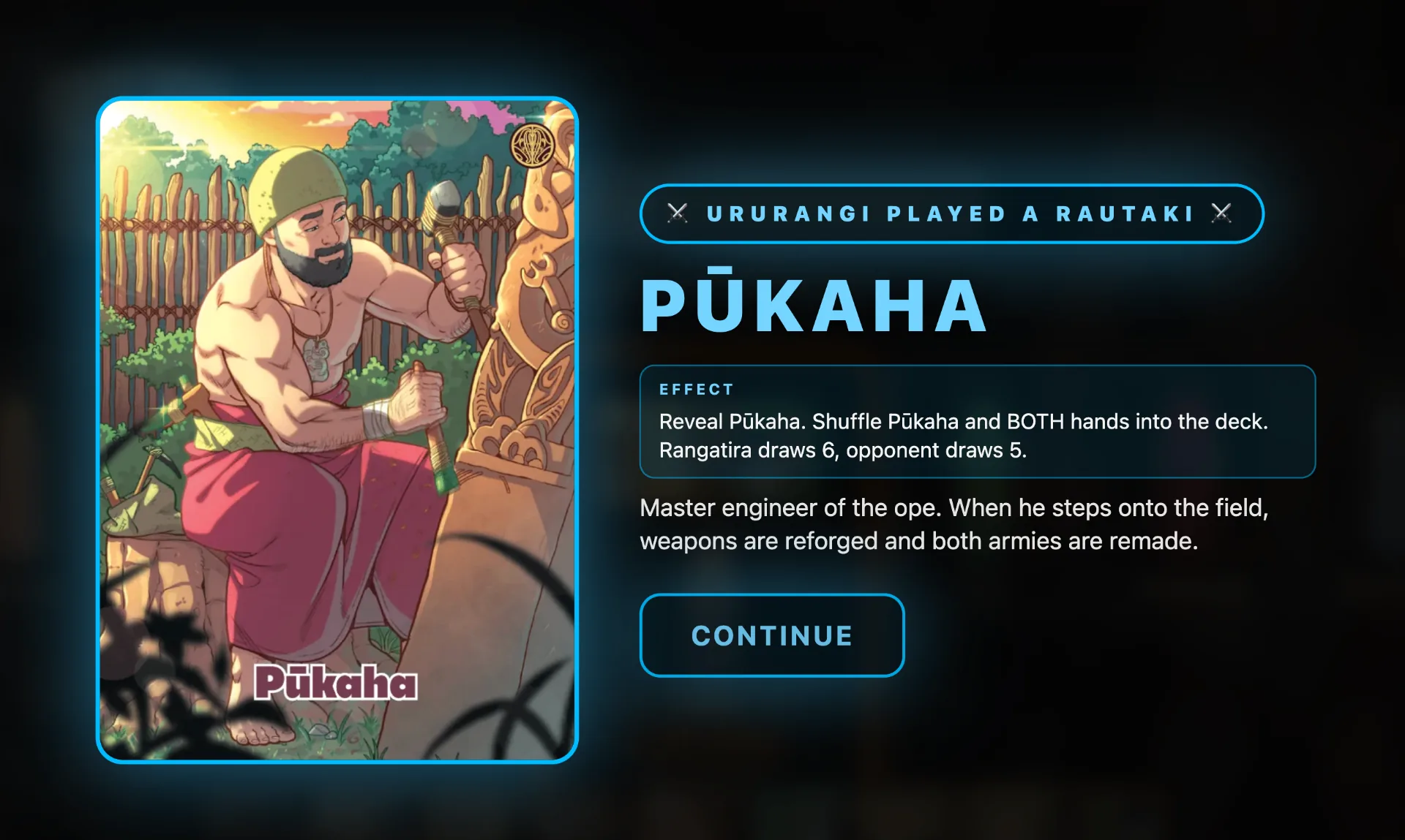 Pūkaha Rautaki strategy card reveal