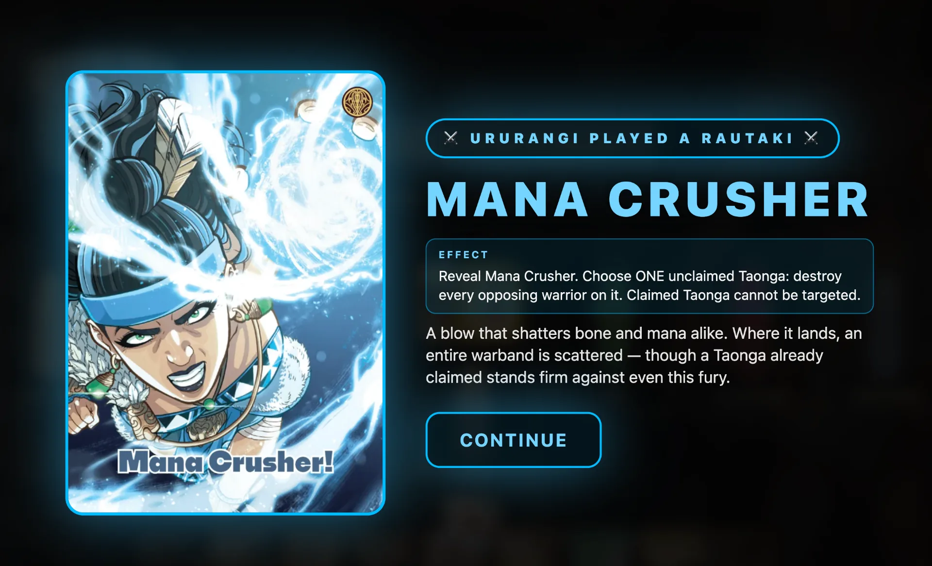 Mana Crusher Rautaki strategy card reveal