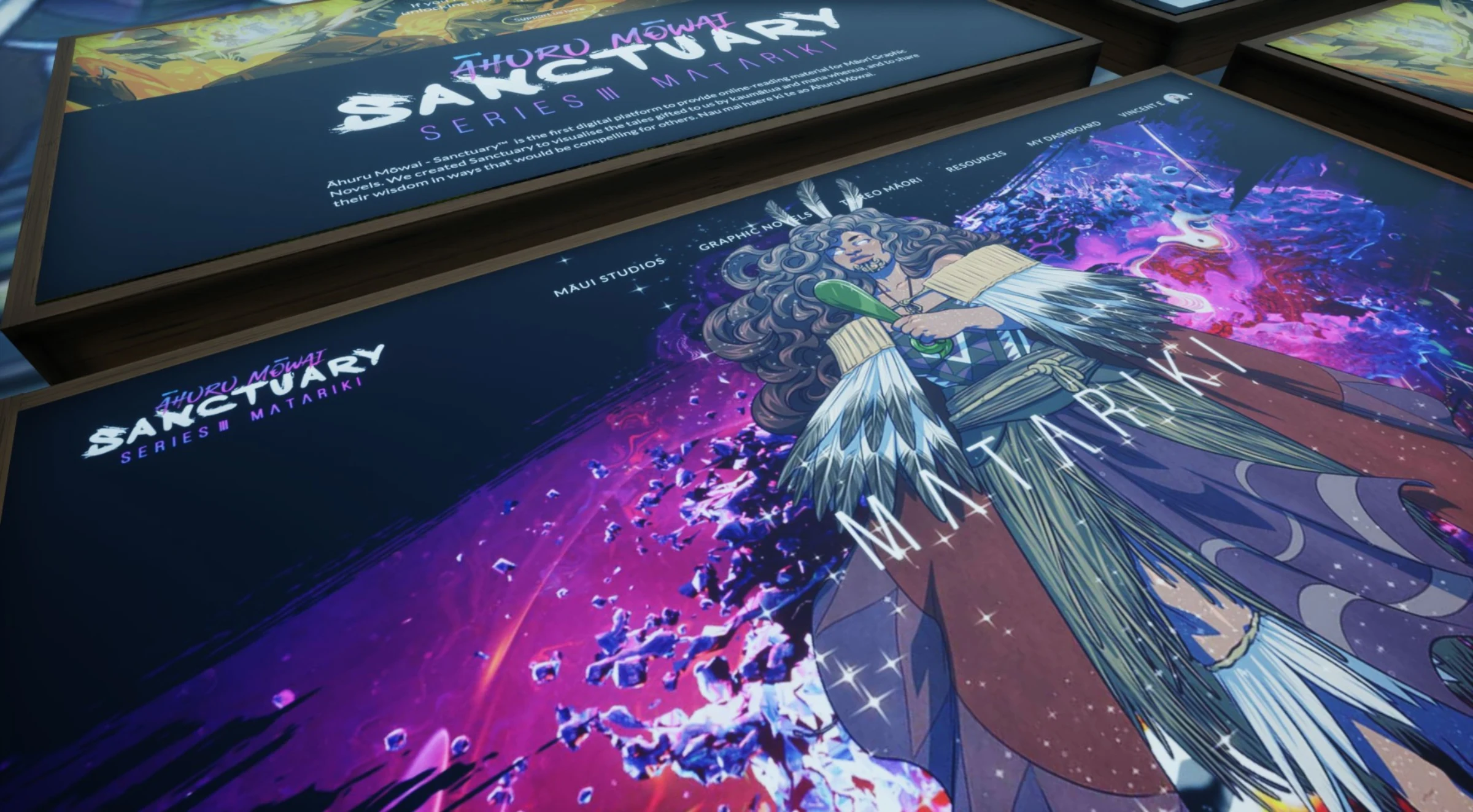 Āhuru Mōwai – Sanctuary Series III Matariki hero poster